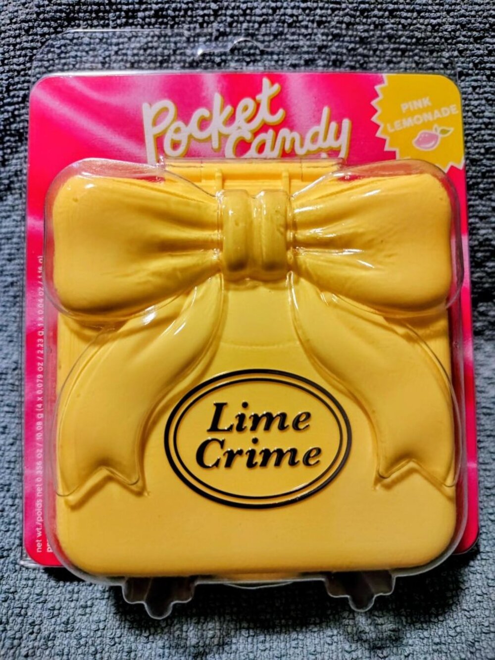 The Lime Crime Pink Lemonade Pocket Candy Palette